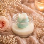 MarLou Celeste - Hvidt lys med mintgrøn tulipan