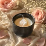 MarLou Tulipe - Hvidt lys med rosa tulipan